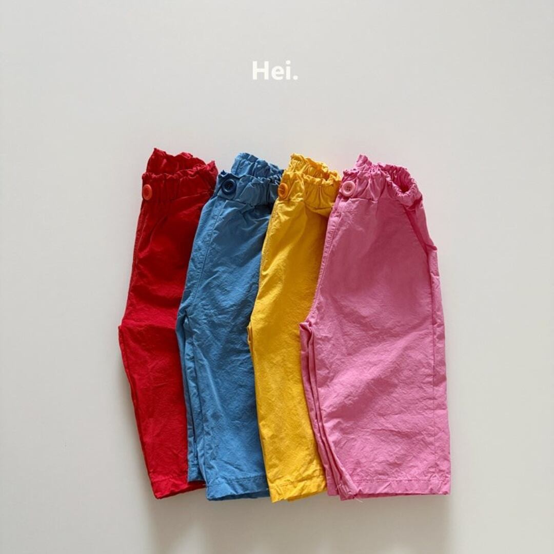 【予約】Rustle Spring Pants / H ë i (Hei)