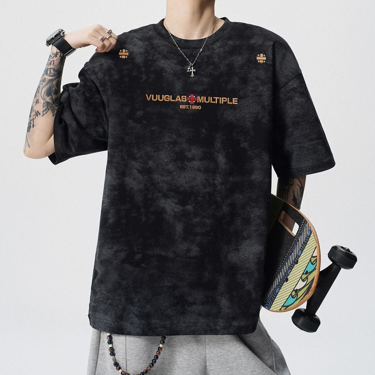 Tie-dye short-sleeve T-shirt(MT1629)