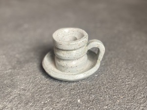 <vintage>ceramic candle holder