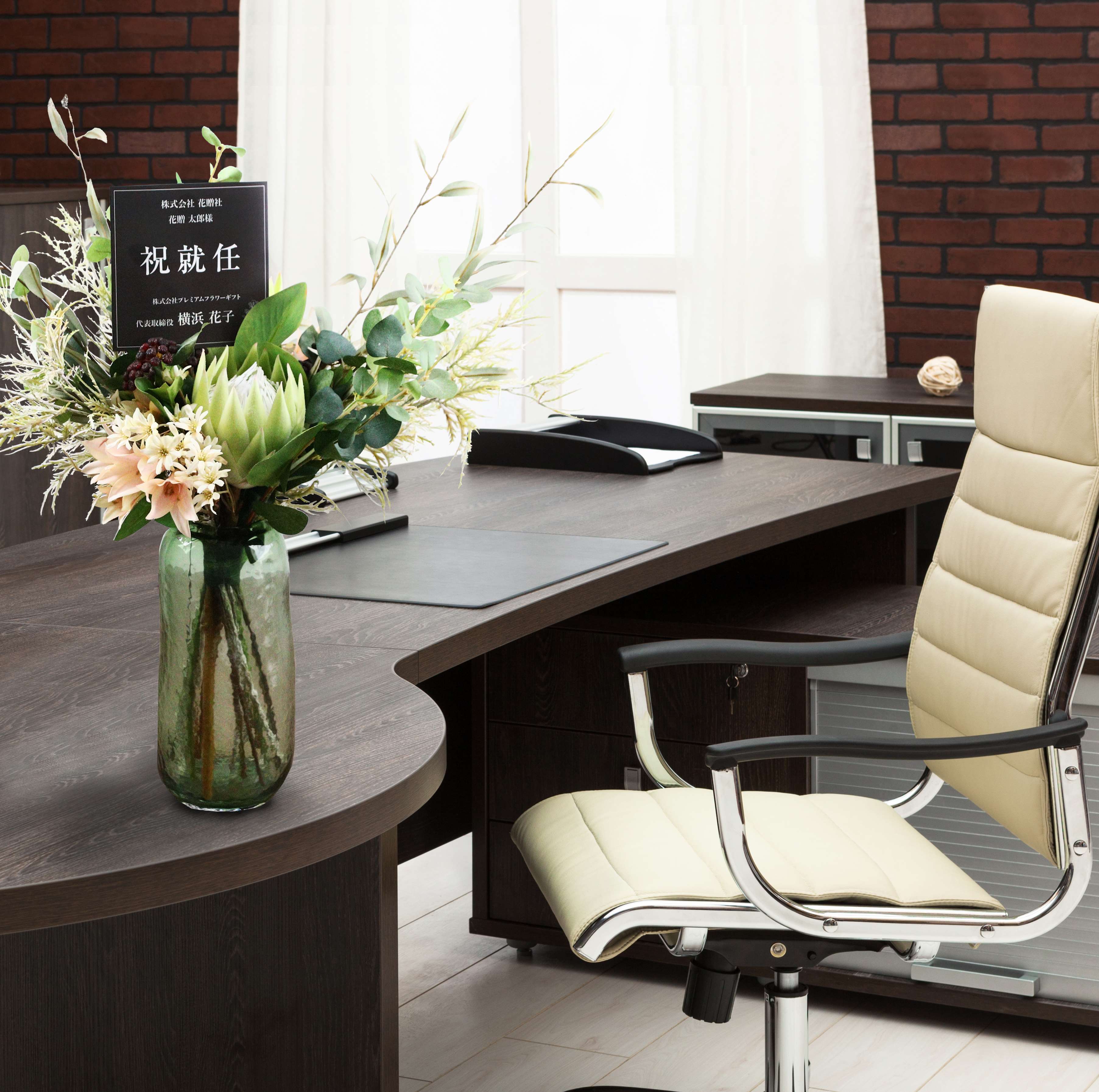 【フラワーアレンジメント】ヴィンテージアレンジ-04