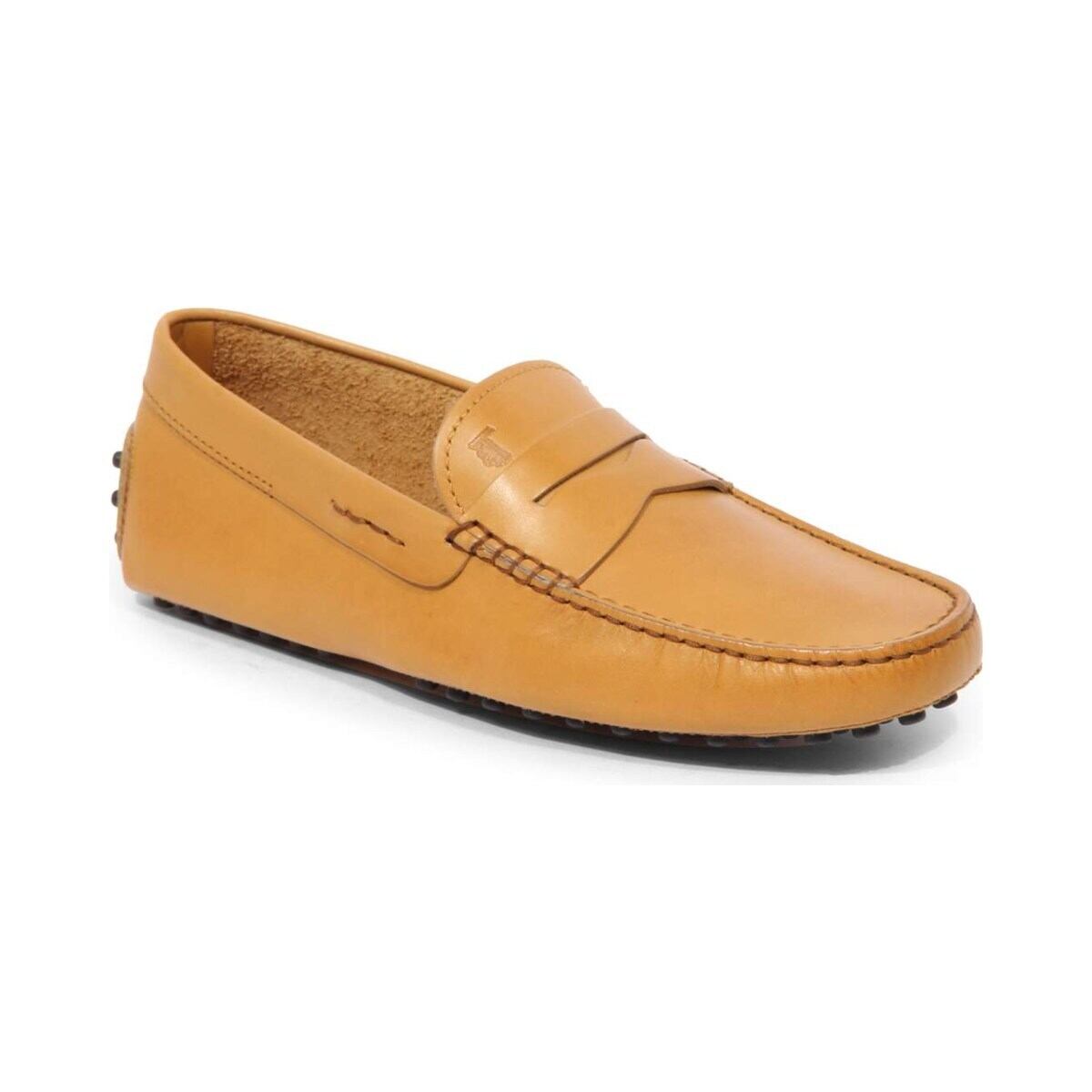 TOD'S トッズ メンズ ローファー レザー ベージュ