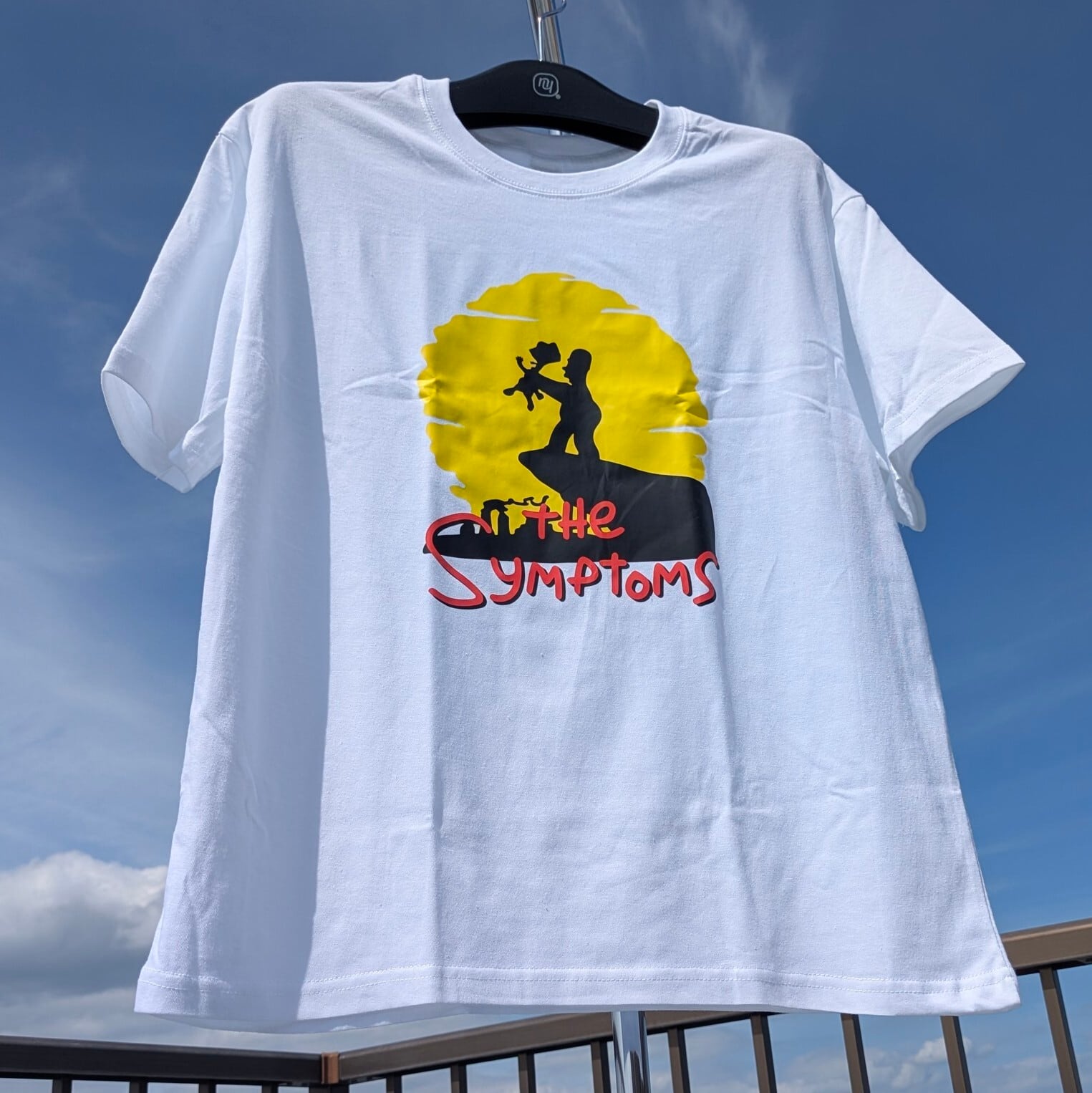 【 The Simpsons（ ザ・シンプソンズ ) 】『 Symptoms 』ホーマー&バート / Tシャツ〚アメリカン雑貨 アメトイ〛
