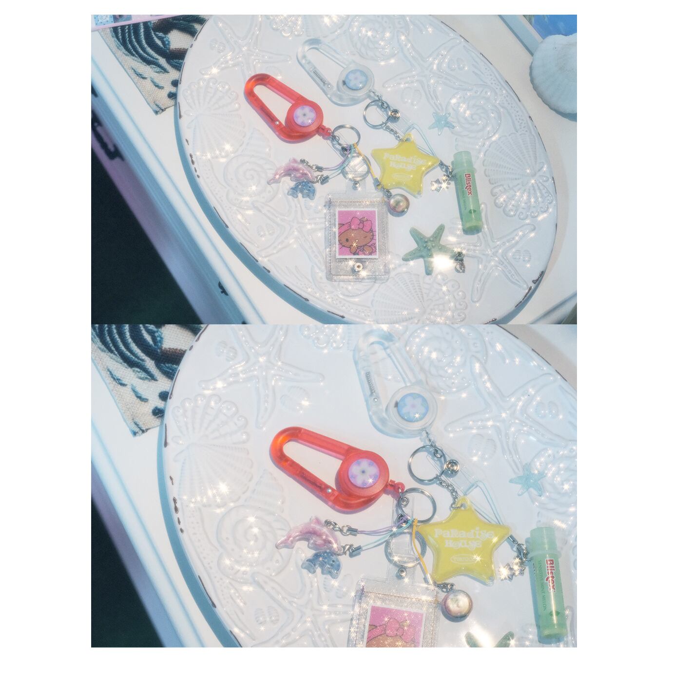 PH」カラビナ キーホルダー（Hot Pink） | THENCE