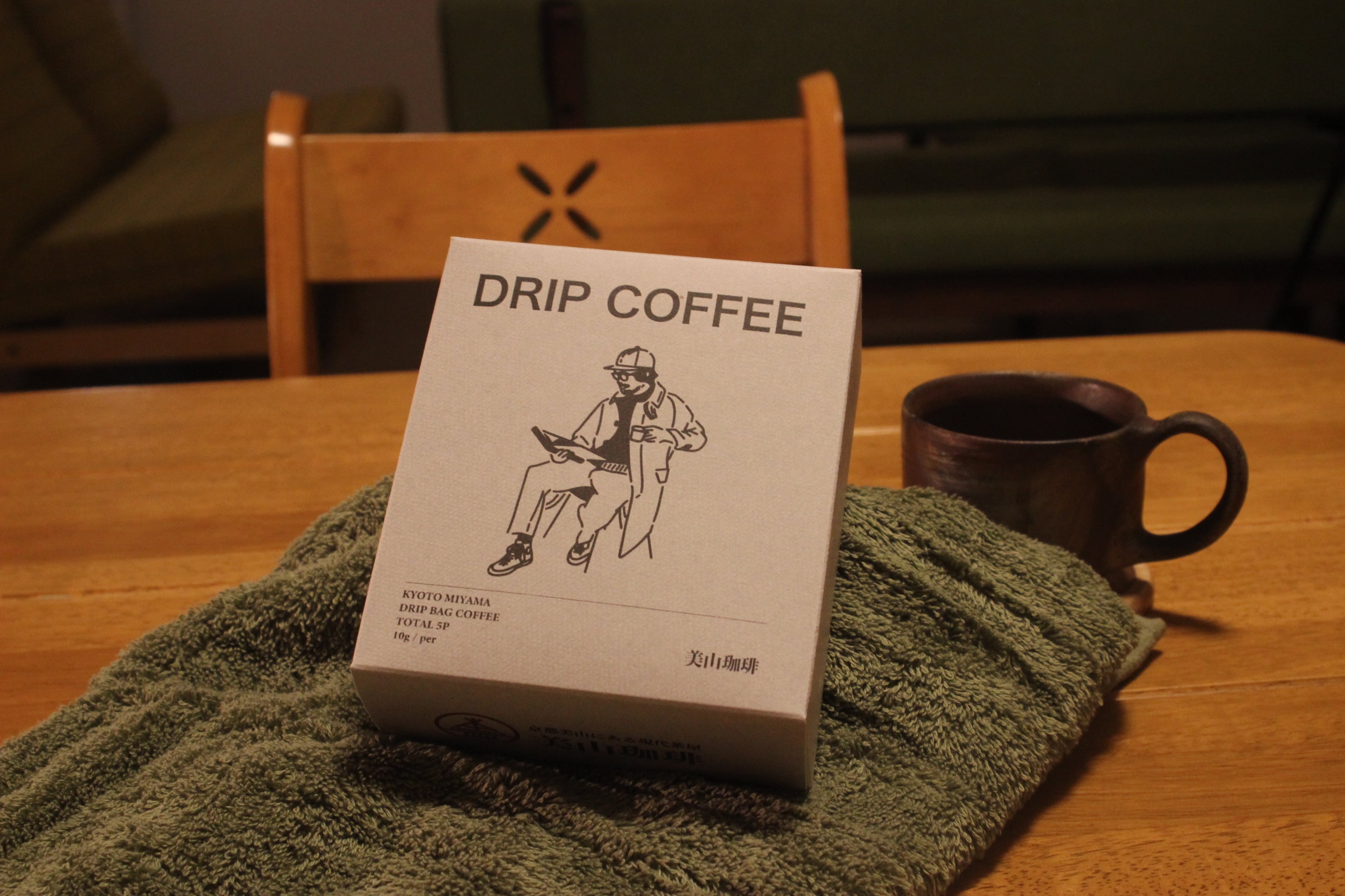 コーヒーギフト 美山珈琲 都会の昼下がり 5P ドリップバッグ