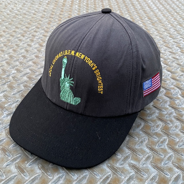 LOCAL UNION #3 I.B.E.W. Cap - CHARCOAL / BLACK
