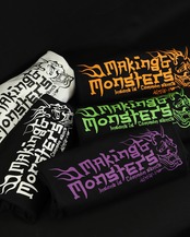 "WA"GLAN 3/4 SLEEVE /黒紫