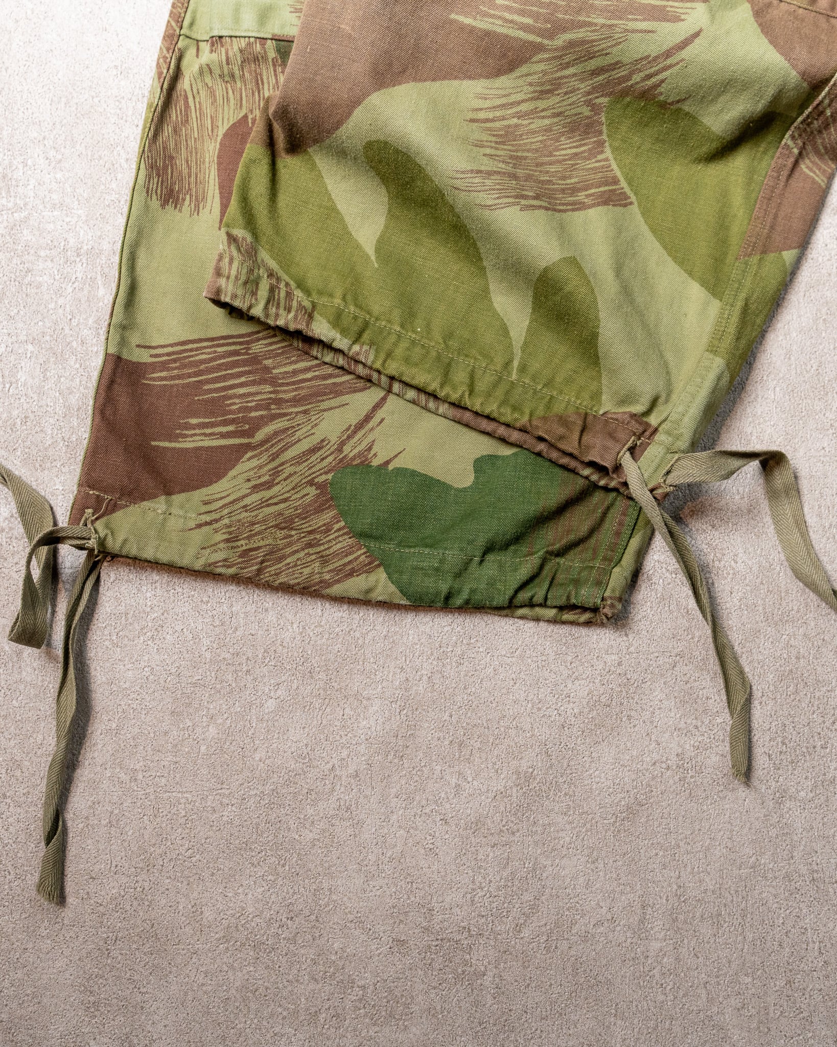 USED】50's Belgian Army Brushstroke Camouflage Trousers 実物