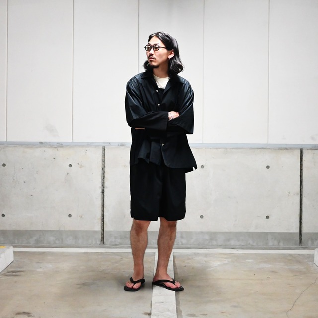 INTERIM(インテリム)LVMHデッドストックコレクションからピックしたイタリア製のハイカウントタイプライターセットアップコーディネート