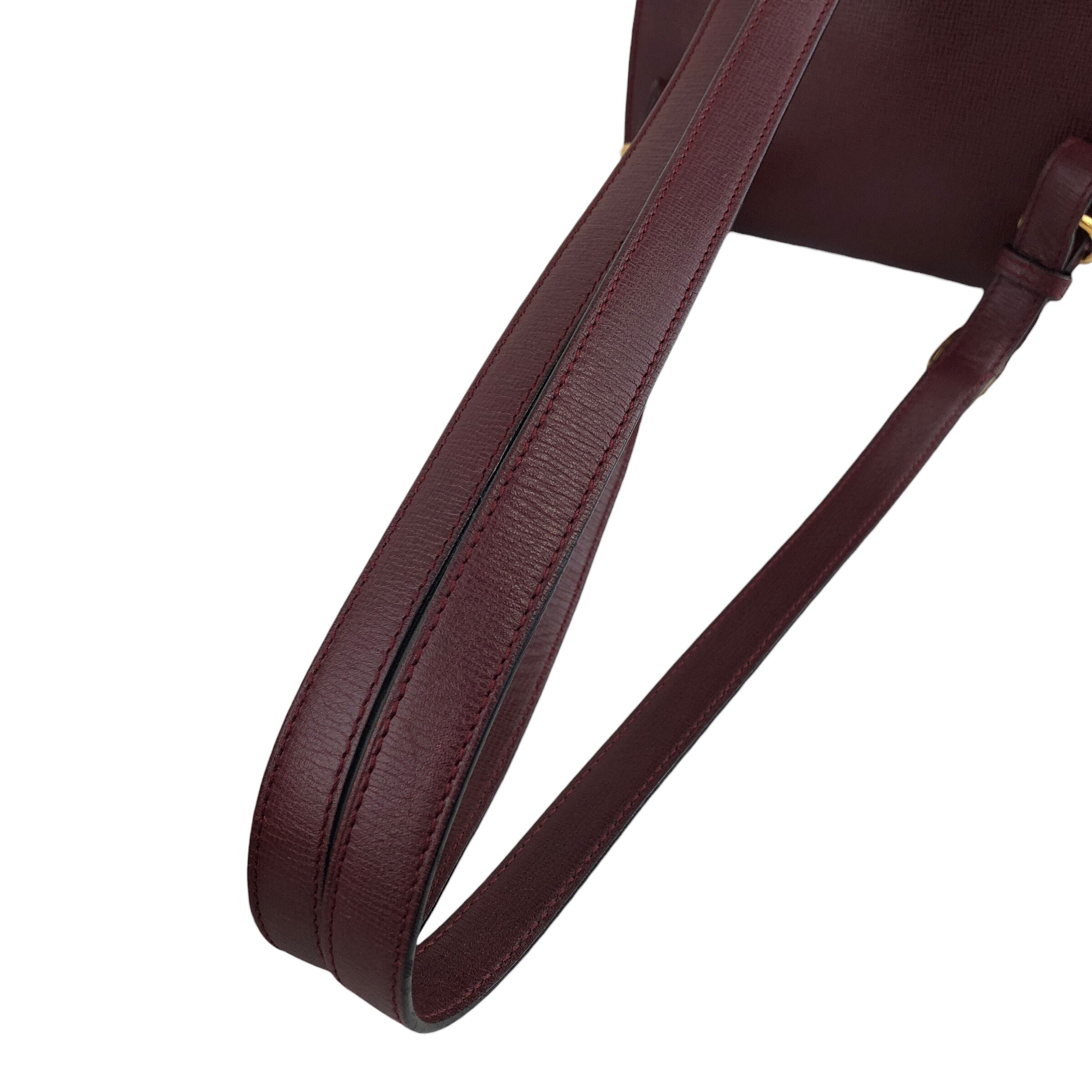 Cartier カルティエ マストライン リュック ボルドー ターンロック