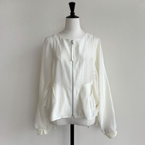 〈SELECT〉バックギャザードルマンブルゾン 102610