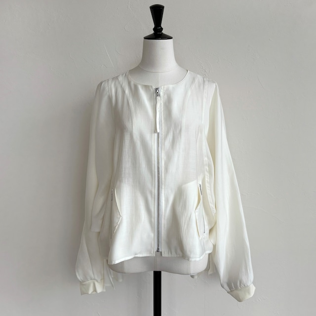 〈SELECT〉バックギャザードルマンブルゾン 102610