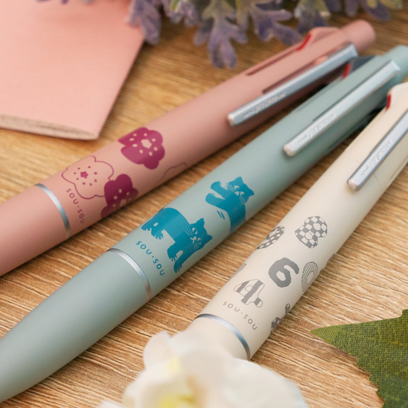 エリア限定コラボ商品》三菱鉛筆ジェットストリーム4＆1 Lite SOU・SOU