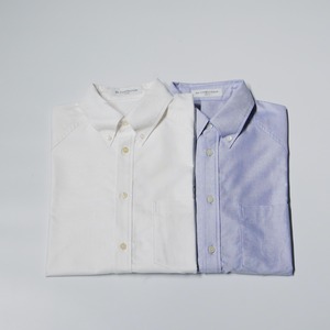 ( WHITE ) RAGLAN SLEEVE OXFORD SHIRT