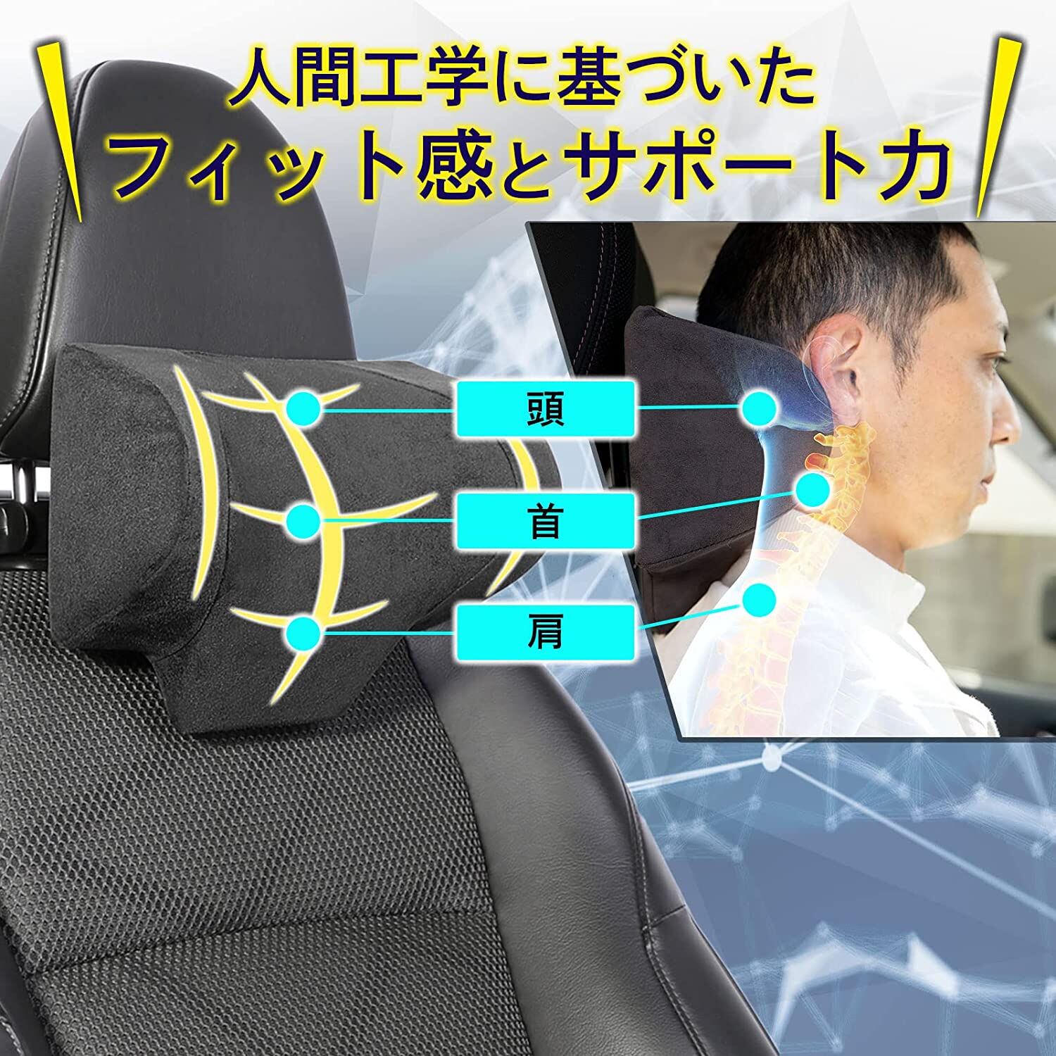 車用 調整式ネックピロー 車載 ヘッドレスト ネックパッド ネックピロー ネッククッション 多機能 首枕 ネックパッド 調節可能 フック付き 欧車パーツbase 欧車パーツ 車用 調整式ネックピロー 車載 ヘッドレスト ネックパッド ネックピロー ネッククッション 多機能 首枕 ネックパッド 調節可能 フック付き 欧車パーツbase 欧車パーツ