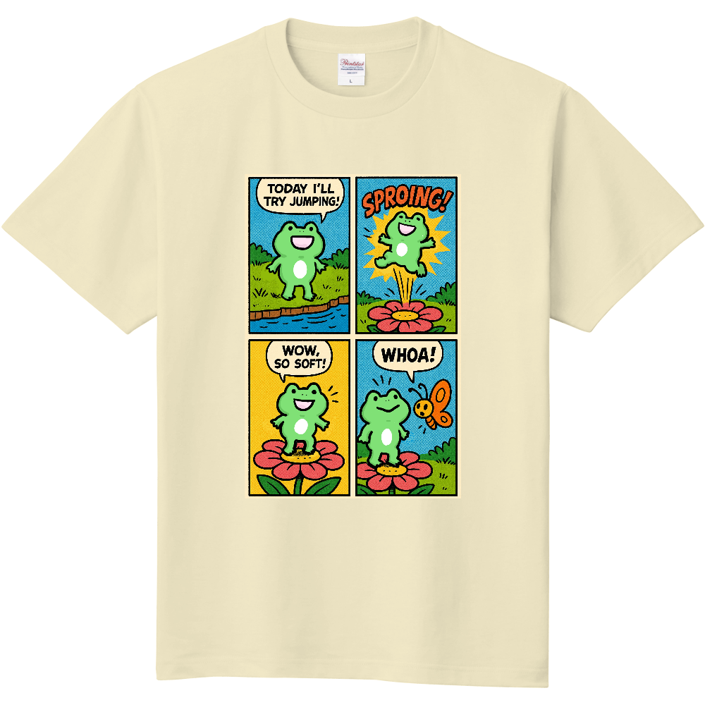 かえる日和Tシャツ コミック | かえる日和