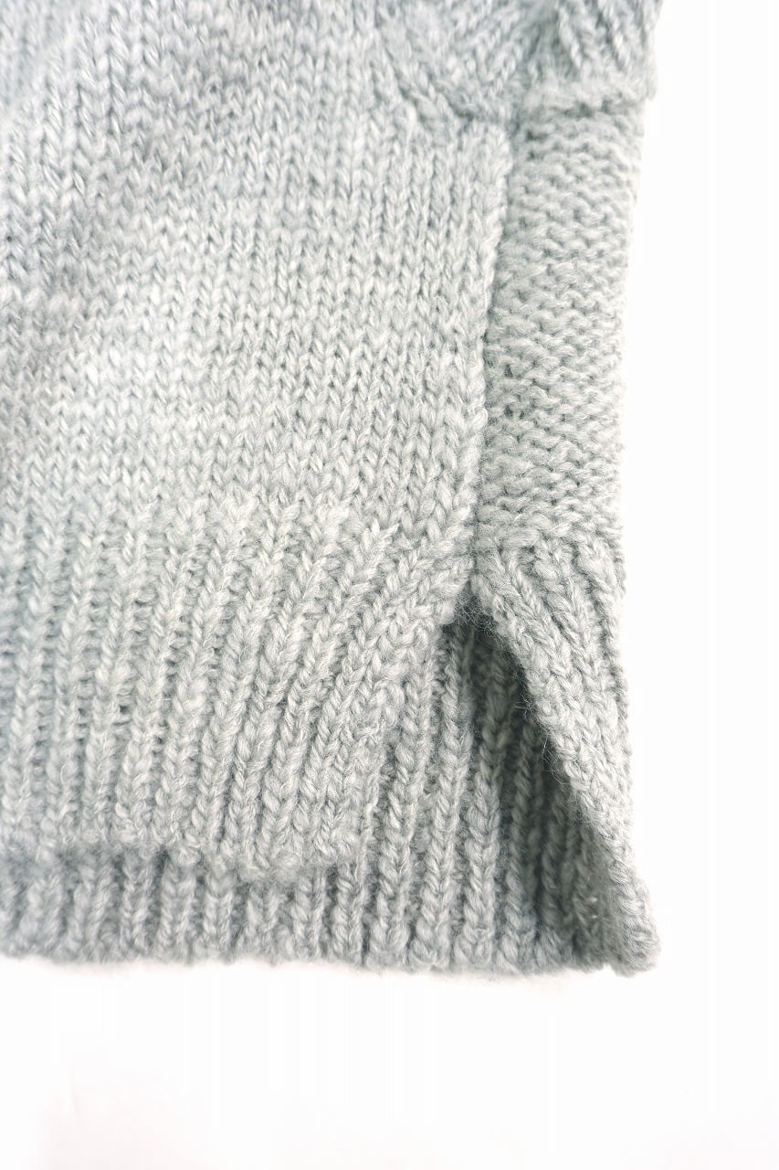 Hand Framed Chunky Mock Vest