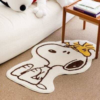 韓国限定】peanuts snoopy woodstock rug / スヌーピー ウッドストック