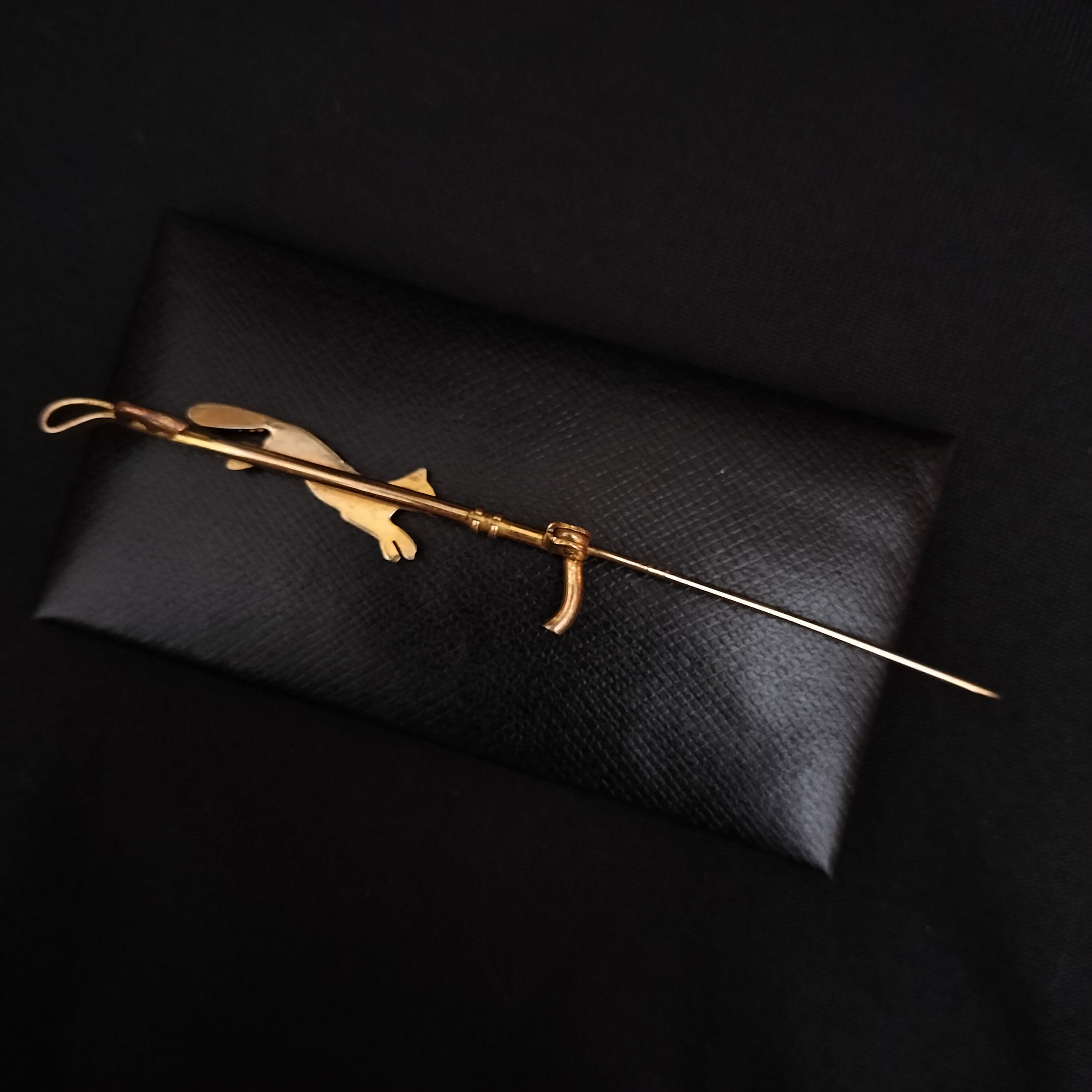 Edwardian Rolled Gold Fox Brooch UK | Antico
