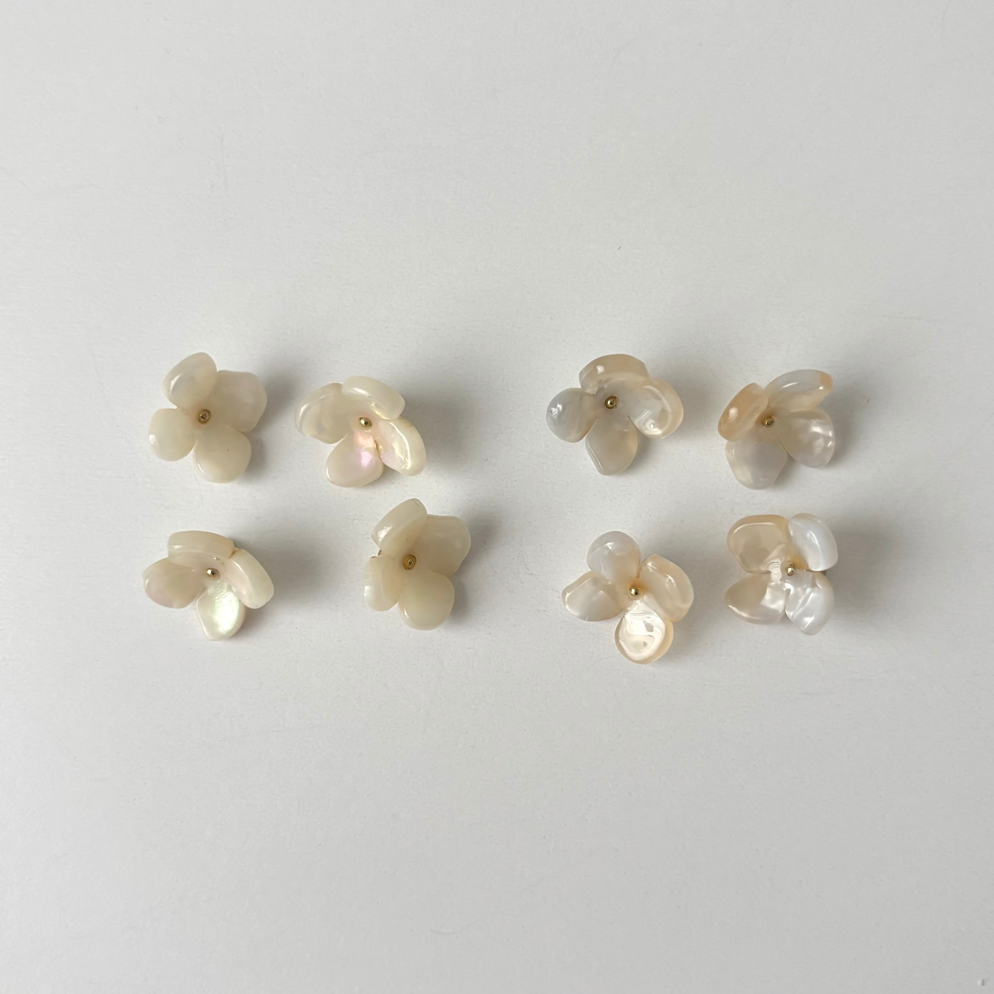 flower ボタン（14mm）/ 4個売り