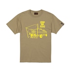 OOPARTS×cillman024　OP Battar Jr Tシャツ　イエローロゴ