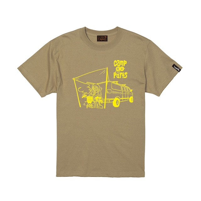 OOPARTS×cillman024　OP Battar Jr Tシャツ　ブラックロゴ