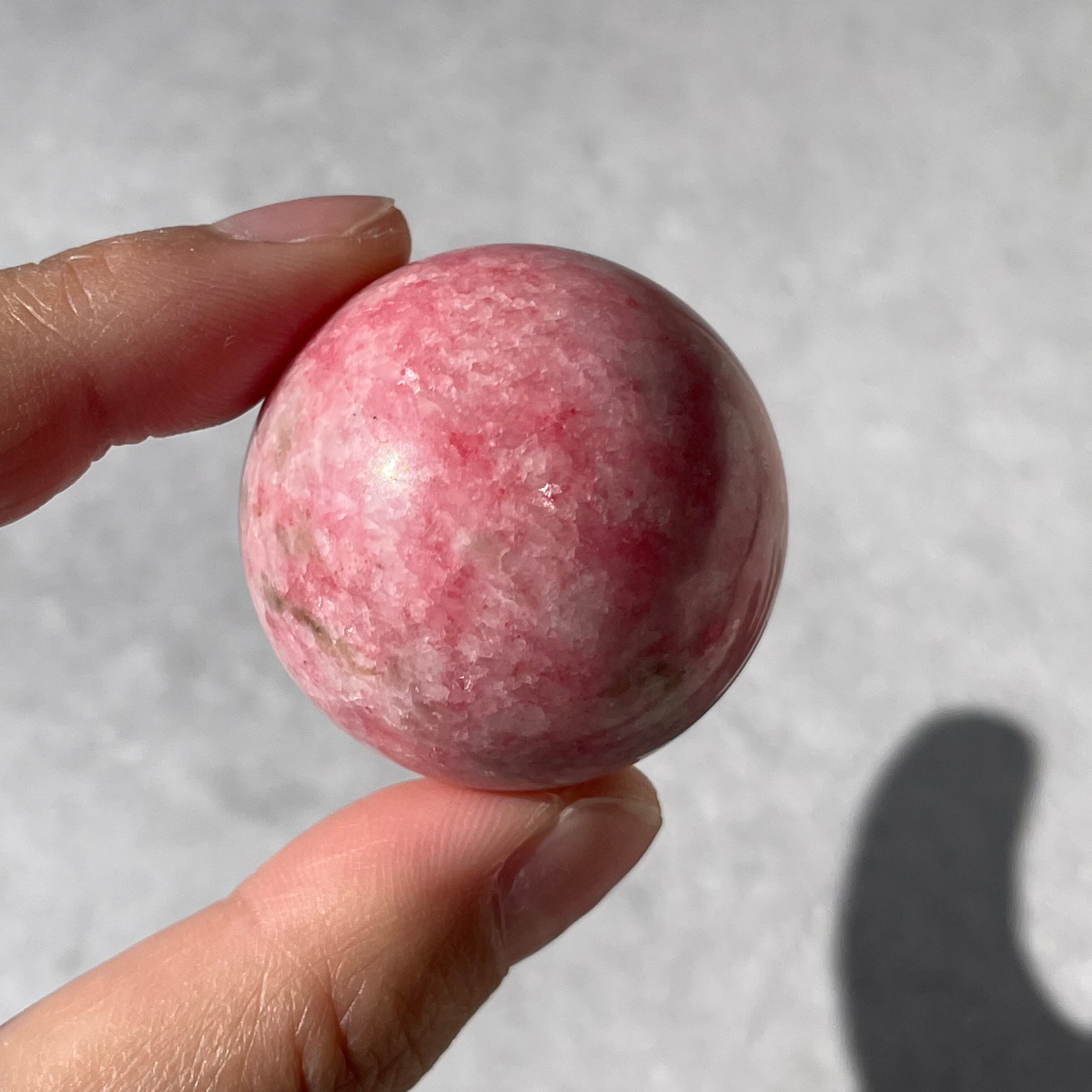 チューライト スフィア パキスタン産♦︎Thulite チューライト|Sphere スフィア②