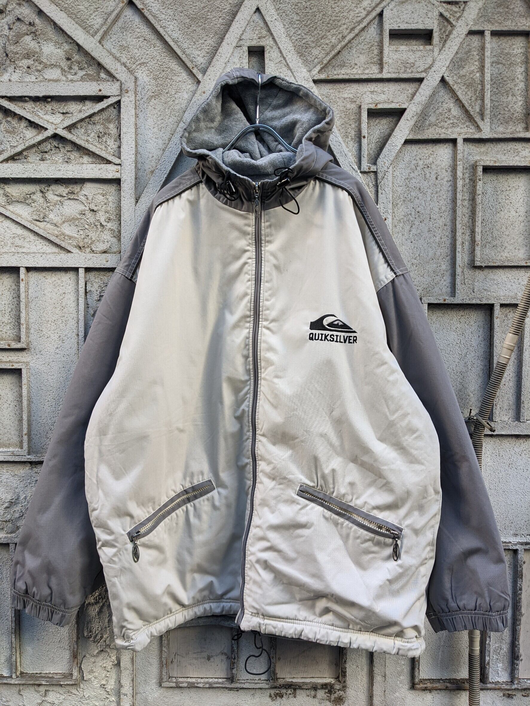 "QUIKSILVER" nylon hooded blouson