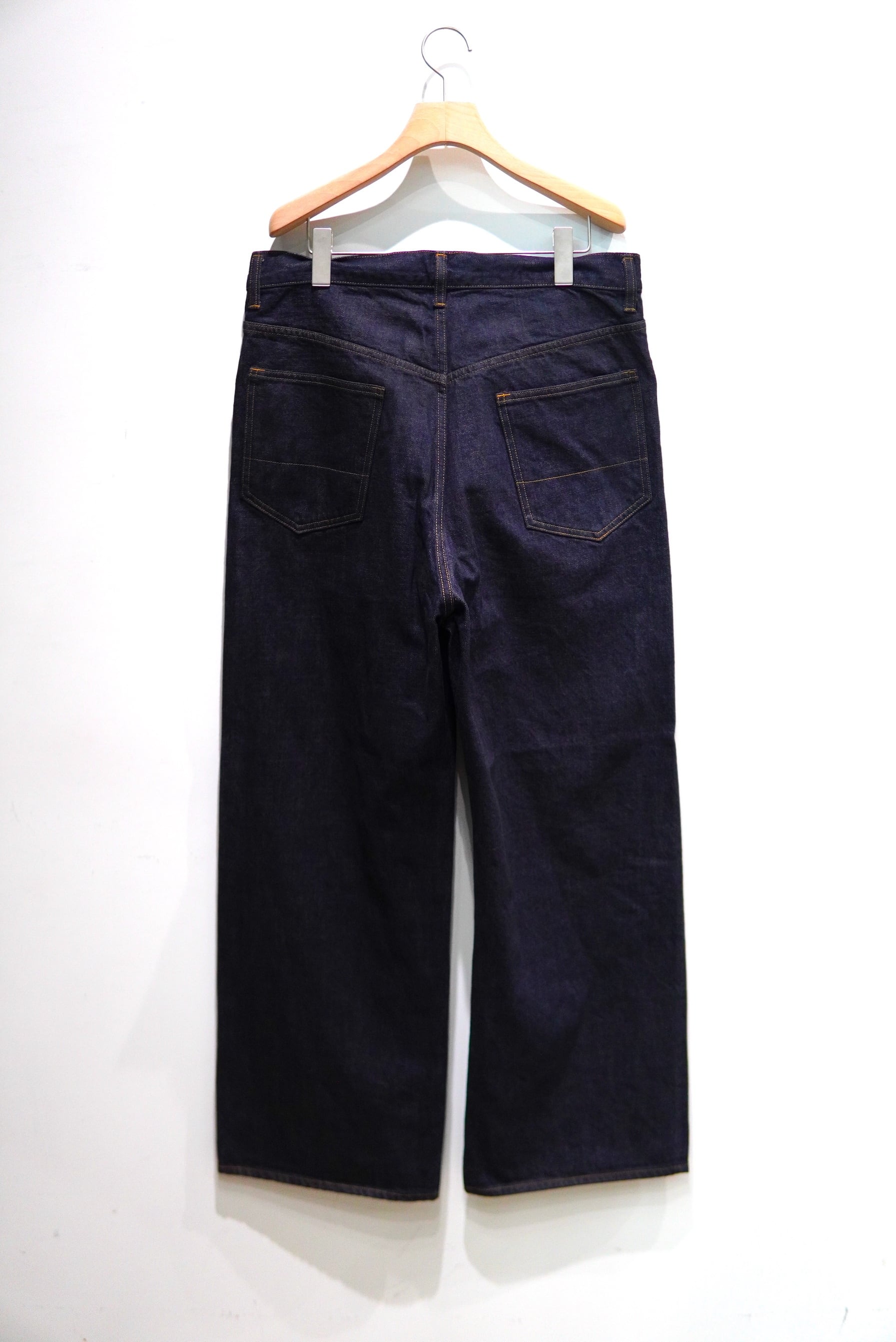 ANCELLM / #08 SELVEDGE MIDDLE STRAIGHT 5P DENIM PANTS OW / ANC-#08