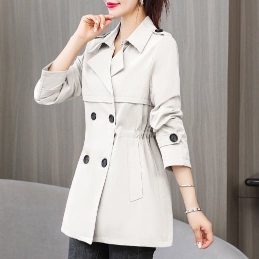 レディース コート ウールロングコート 長袖 襟付き ストレート