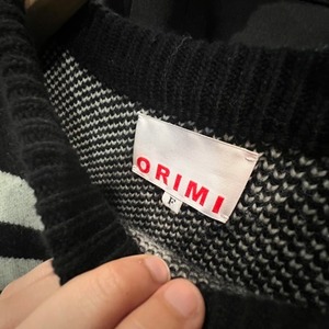 ORIMI オリミ BONES HEAVY SWEATER 厚手ニット A21502 サイズF 