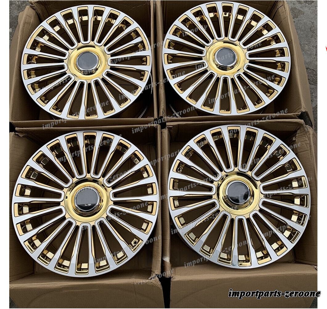 22インチ ゴールドスタイル ホイール アウディ A5 S5 Q5 sq5 A7 S7 RS7
