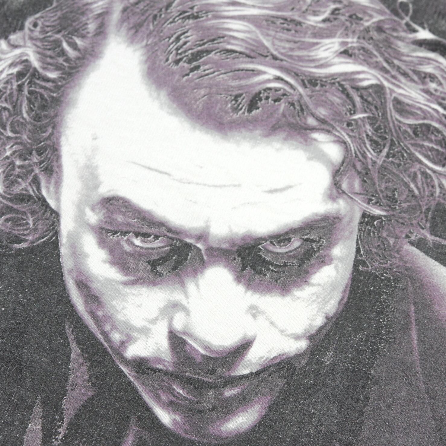 USED【XL】Vintage 00s Movie THE DARK KNIGHT JOKER Tee / ©️2009  