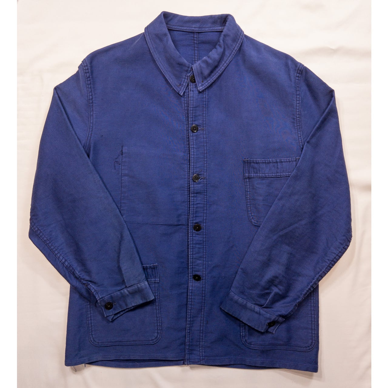 1960's blue moleskin work jacket