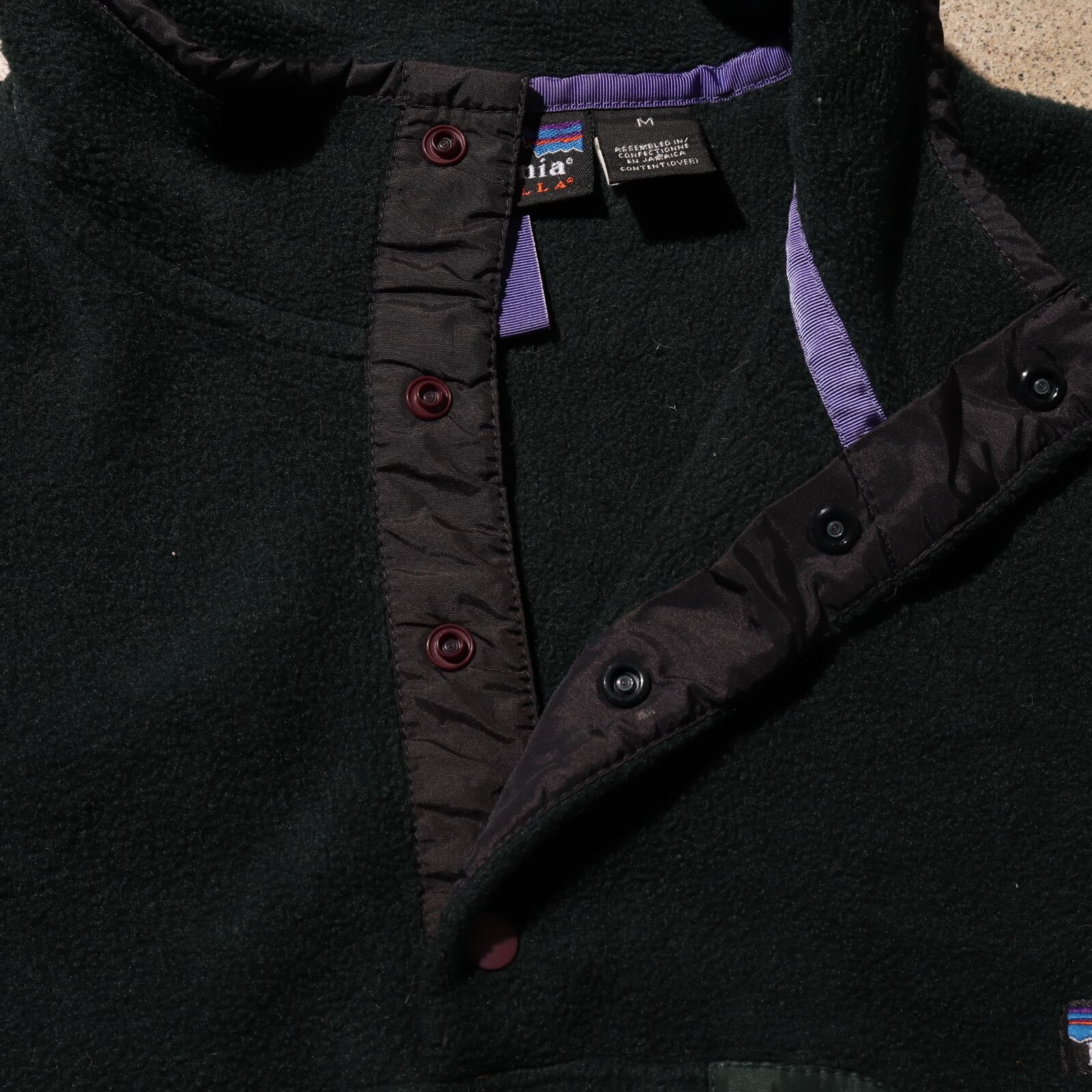 美品 M ハンターグリーン 96年 シンチラ スナップT patagonia 美品 M ハンターグリーン 96年 シンチラ スナップT patagonia