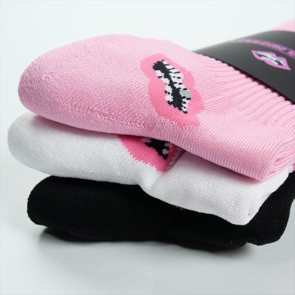 クロムハーツ　ソックス　新品未使用　Mサイズ　ピンク Size【L】 CHROME HEARTS クロム・ハーツ SPORT SOCKS SETS PINK