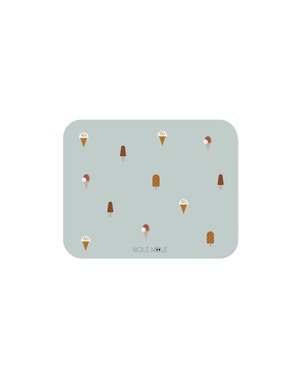 【即納】NOUI NOUI  / Place mat   ice cream grey　お食事マット　ランチョンマット