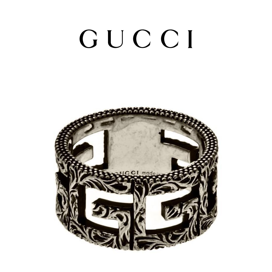 現行モデル！GUCCI スクエアGリング ユニセックス AX1206 | 正規