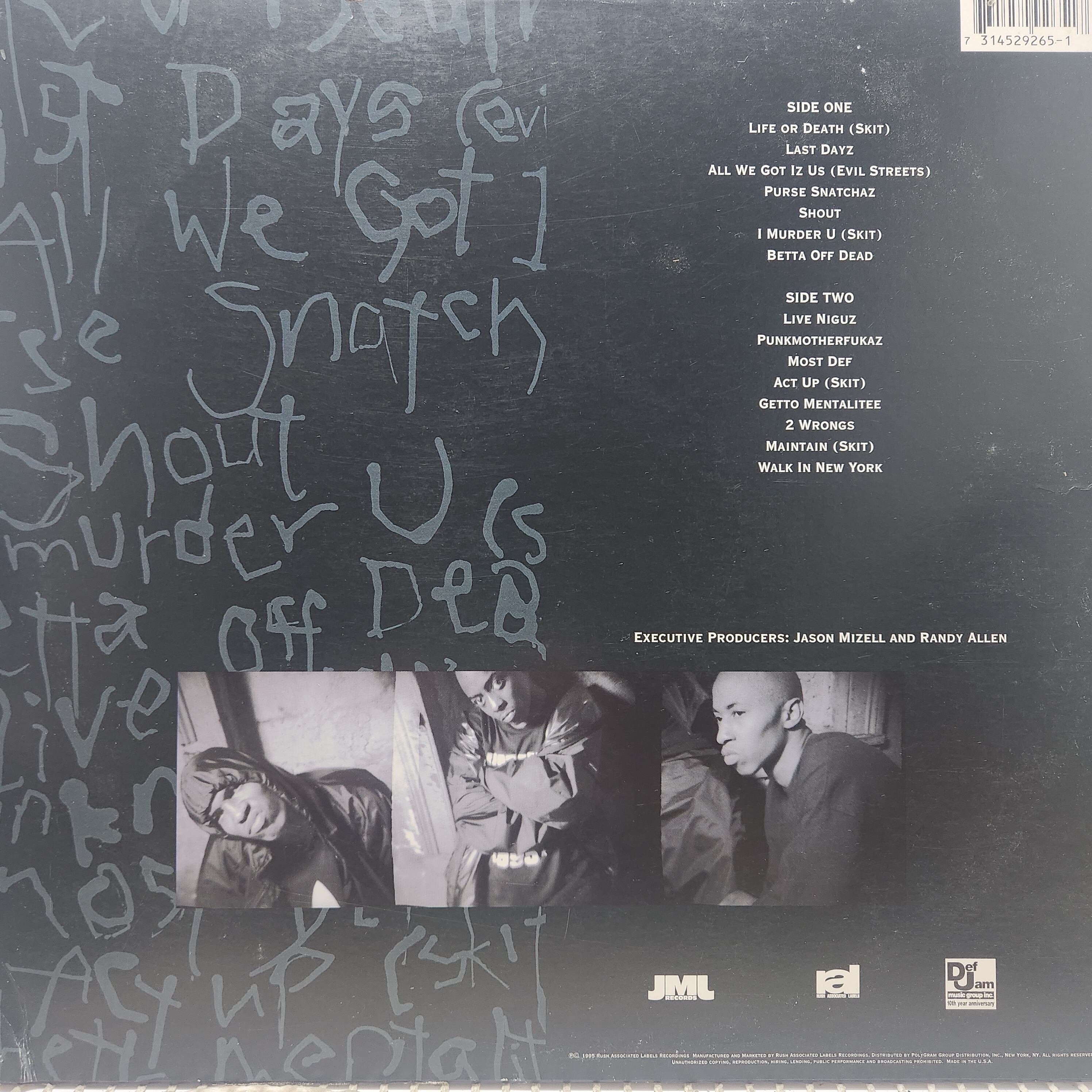 Onyx / All We Got Iz Us [314 529 265-1] - 画像2