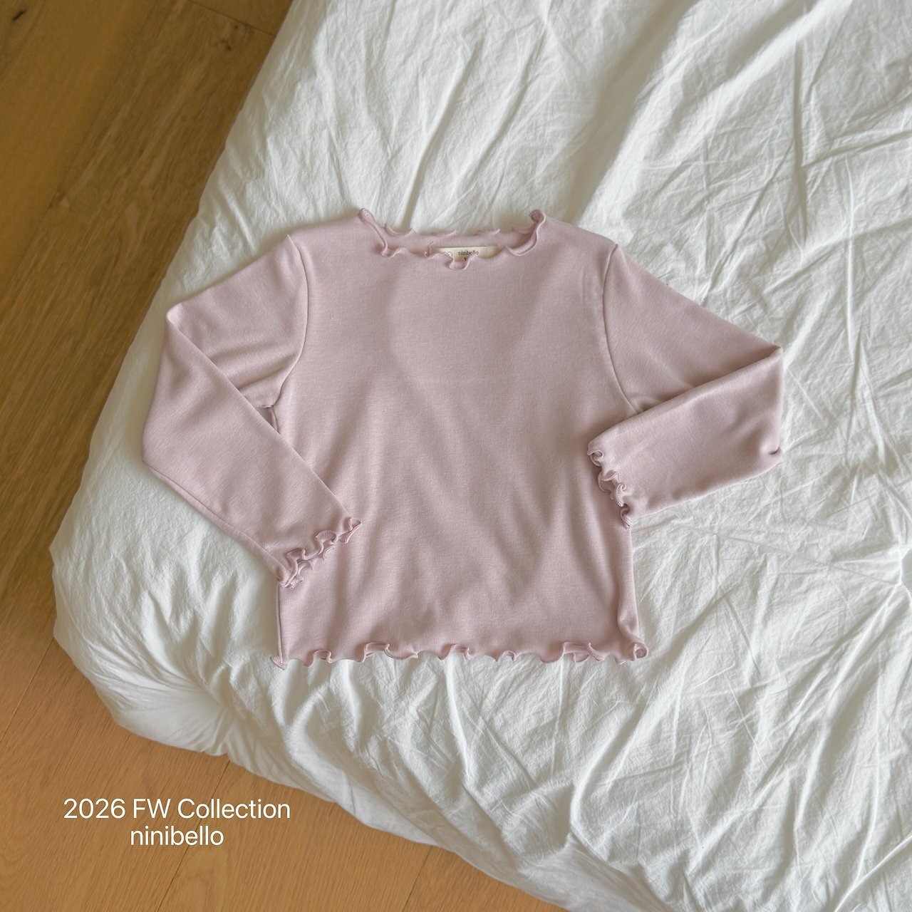 ivory S［即納］soft narnary tee / ninibello 26autumn