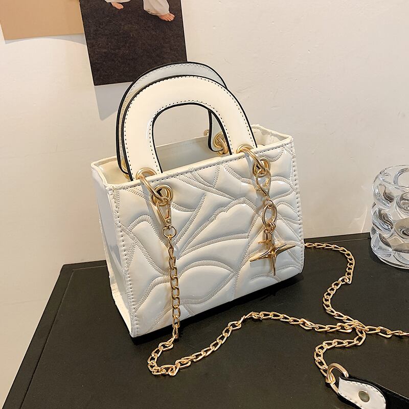 サマーチェーン 夏物 メッセンジャーバッグ 手作りハンドバック73173249928