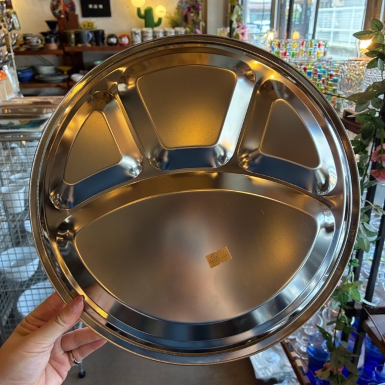 shasta 32cm stainless steel plate / シャスタ ステンレスプレート32cm 皿 軽量 キッチン アウトドア キャンプ レジャー ピクニック バーベキュー BBQ 屋外 持ち運び 取り皿 食器 ギフト プレゼント おしゃれ