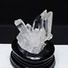 水晶 クラスター マダガスカル産 台座付属 水晶 原石 一点物 172-4328