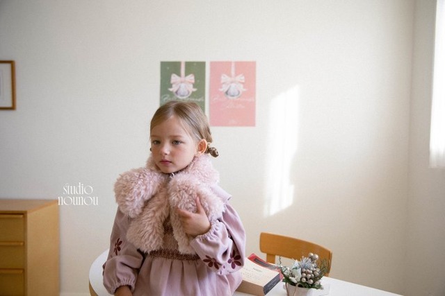 【予約商品】2025 冬 新作 STUDIO NOUNOU スタジオヌヌ テディファーマフラー