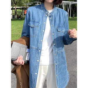 ノーカラー切替デザインライトジャケット RA3161