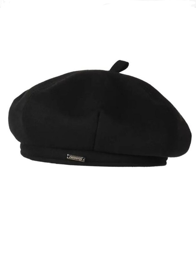 silver plate simple beret