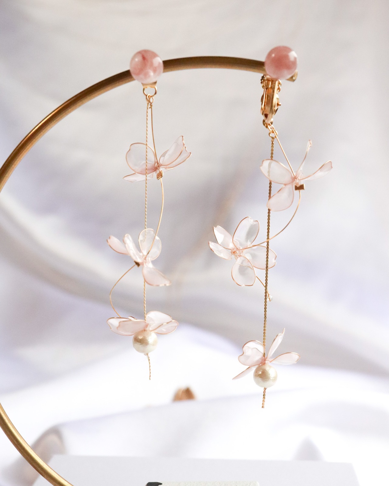 ” ほどける（sakura）耳飾り”