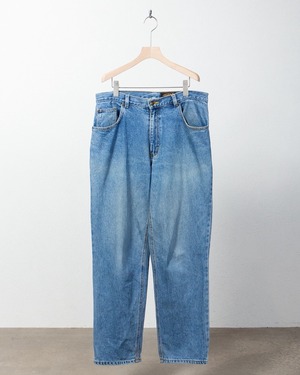 old "Eddie Bauer" 5pocket baggy denim trousers
