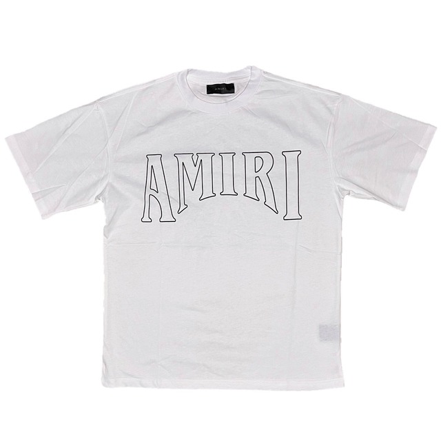 並行輸入品] AMIRI アミリ Zoltar ロゴ Tシャツ (ホワイト 