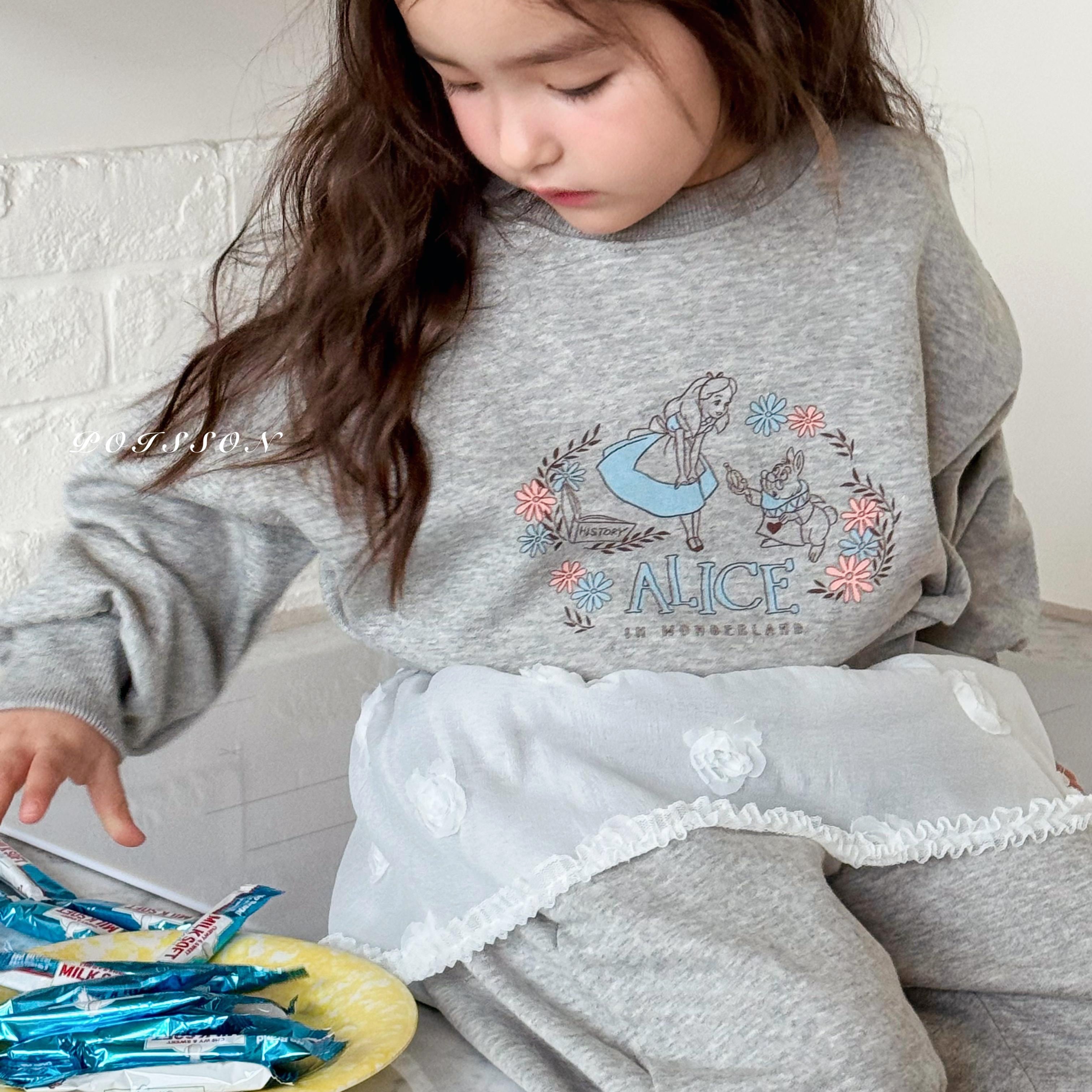 «予約»«ジュニアサイズあり»«poisson» アリスセットアップ 2colors