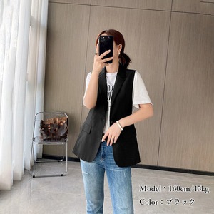 テーラード ベスト レディース 春秋冬 アウター ジレ おしゃれ オフィス ビジネス 通勤 きれいめ 大人 かわいい トレンチ 羽織り 大人可愛い 大人女子